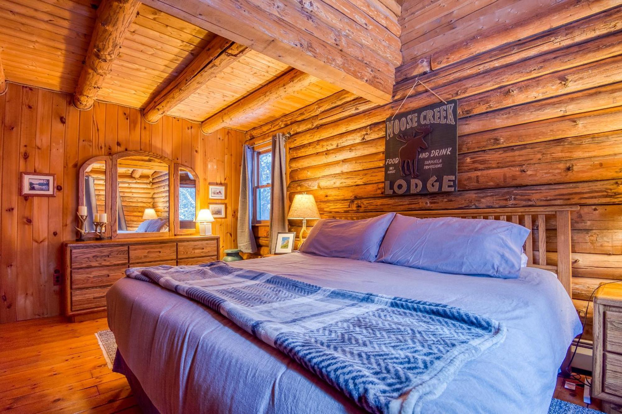 Family-Focused & Pet-Friendly Log Cabin With 4Br 2Ba Sleeps 10 Bethlehem Bagian luar foto